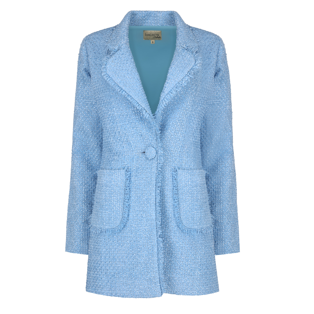 Ella Blazer - Baby Blue